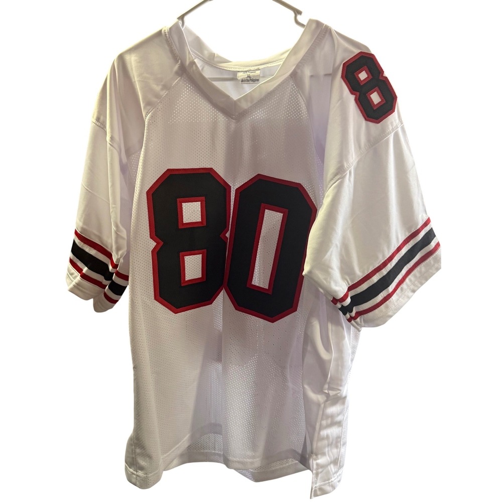 Andre Rison Signed Atlanta Falcons Custom Jersey Beckett COA Auto XL White